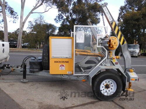 3,000kg ATM , self loader cable drum recovery winch trailer 