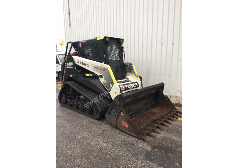 caption Used Terex PT100F Skidsteer