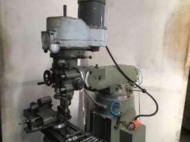 HAFCO Variable Speed Turret Milling Machine - picture2' - Click to enlarge