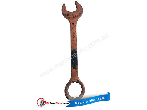 T & E Tools 80mm Metric Spanner Wrench Ring / Open Ender Combination (700mm long)