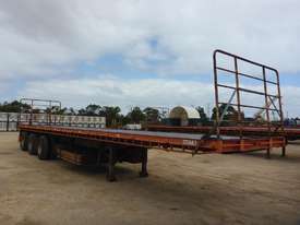 2007 General Transport Equipment 3-2 45' Flat Top Tri Axle Lead Trailer - T30 - picture0' - Click to enlarge