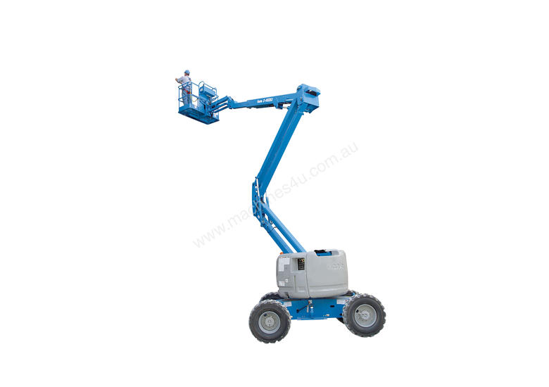 caption Genie Z-45/25J 45ft Diesel Knuckle Boom Lift – Powerfu & Ideal for Rugged Outdoor Terrrain