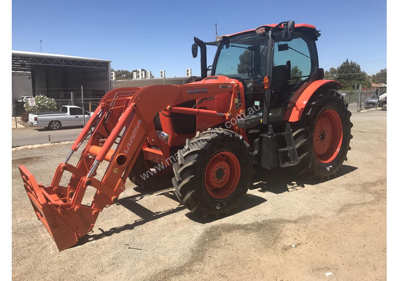 caption Kubota M135GX FWA/4WD Tractor
