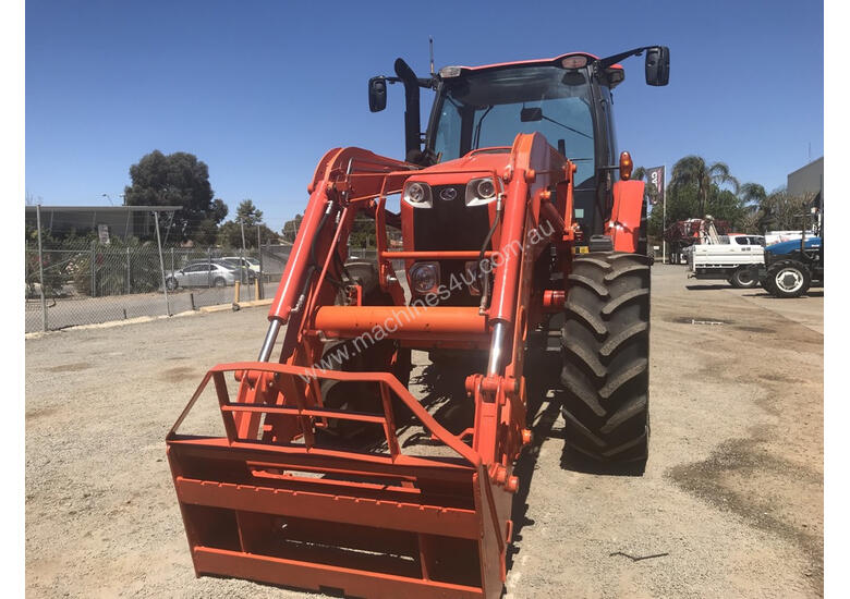 caption Kubota M135GX FWA/4WD Tractor