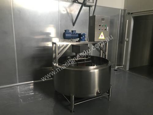 Cheese kettle & cheese vat, milk vat (500 Liter)