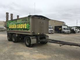 UNRESERVED 2007 Stoodley DT3 Alloy Tri Dog Tipper Trailer (Location: SA) - picture0' - Click to enlarge