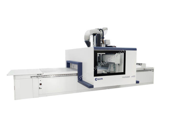 caption Morbidelli X200 CNC Routing and Nesting Machine