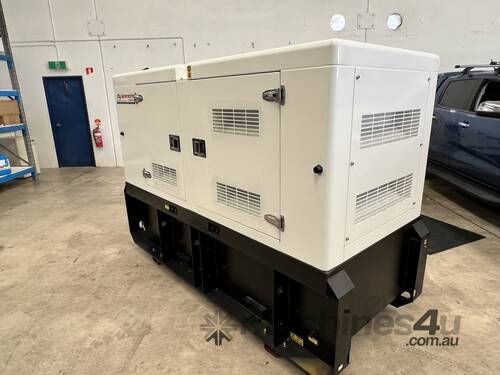 40kVA silenced generator set 