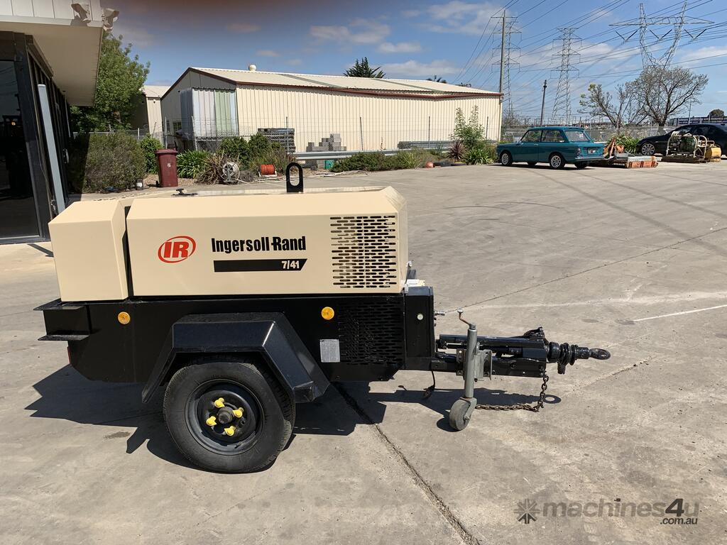 Used Ingersoll Rand Ingersoll-Rand 7 41G 130cfm Compressor Generator