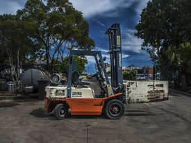 2.5 T Nissan Forklift with Clamp - Hire - picture0' - Click to enlarge