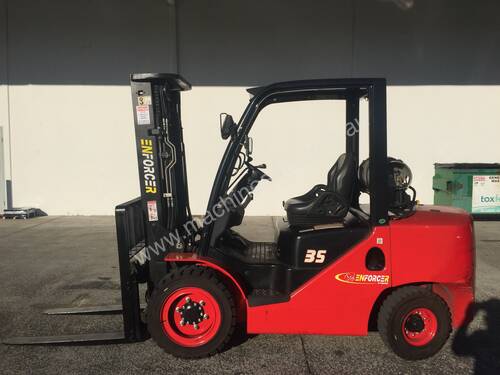 ENFORCER - 3.5 Tonne Dual Fuel Forklift | FG35T-NHC