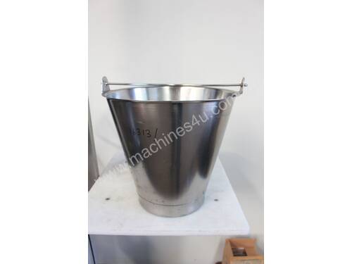 Stainless Steel Tapered Bucket