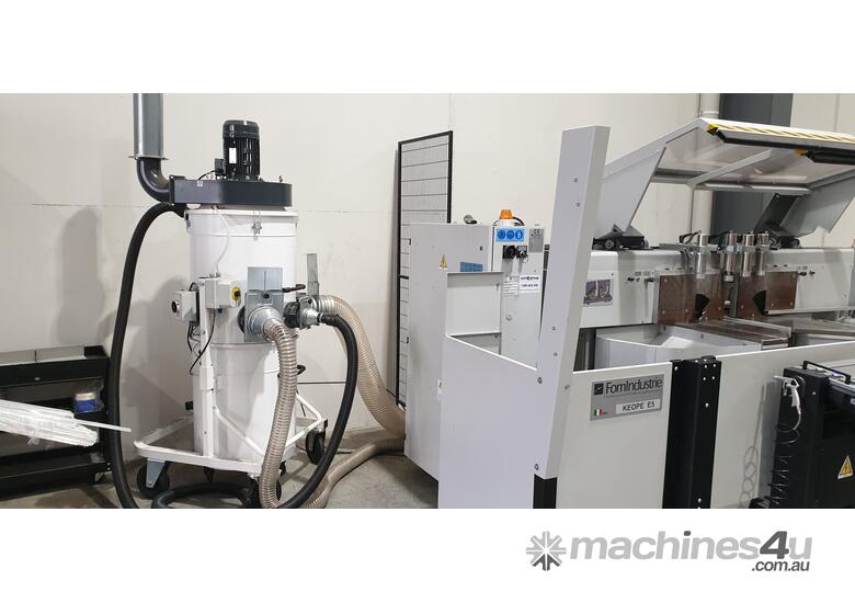 Used 2019 Fom Industrie Twin Double Mitre Saw Largest Cutting