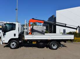 2009 ISUZU NPR 300 - Truck Mounted Crane - Service Trucks - Tray Truck - Tray Top Drop Sides - picture0' - Click to enlarge