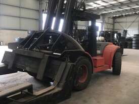 Hyster Counterbalance Forklift with Tyre Handler Attachment - picture0' - Click to enlarge