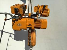 ANCHOR 1.5TON CHAIN HOIST WITH MOTORIZED TRAVEL - picture1' - Click to enlarge