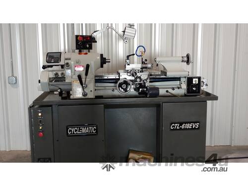 CYCLEMATIC CTL-618EVS TOOLROOM LATHE