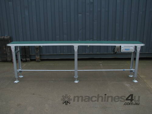 Motorised Belt Conveyor Variable Speed - 3m long