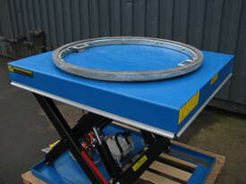 2000kg Scissor Lift Table with Turntable - 1100mm Diameter - BD Lift - picture0' - Click to enlarge