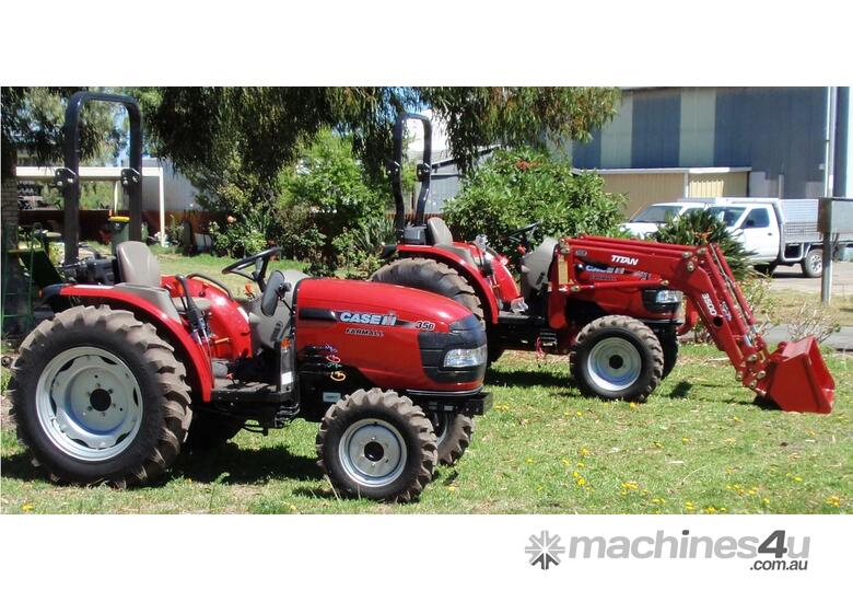 caption Case IH FARMALL 35B TRACTOR ROPS