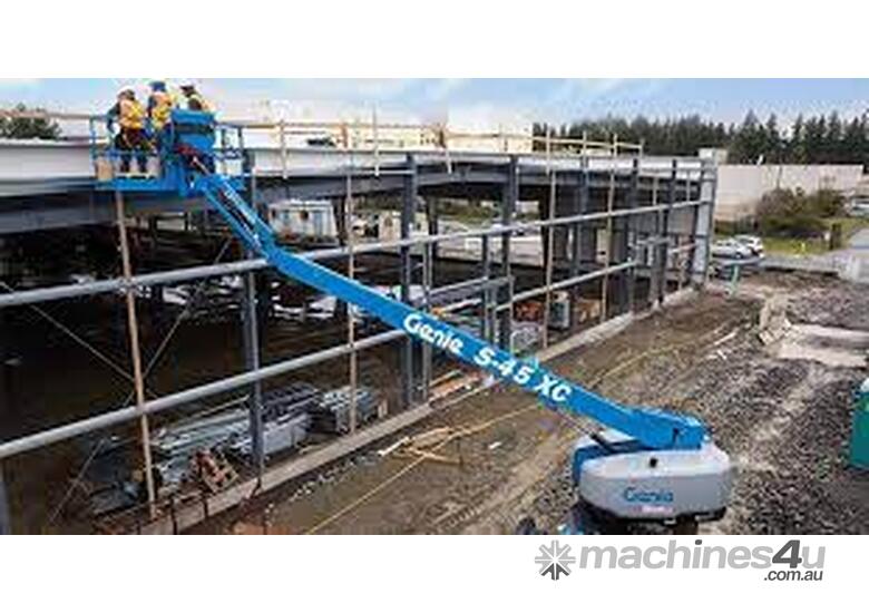 GENIE S45 XC Extra Capacity Diesel Boom lift with 7 KVA Generator