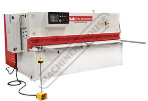 HG-2504C Hydraulic Swing Beam Guillotine 2500 x 4mm Mild Steel Shearing Capacity Estun E21S Control
