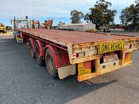 Trailer Flat Top Fruehauf 45ft Container pins SN1396 - picture2' - Click to enlarge