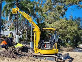 NEAR NEW PC30-5 KOMATSU  EXCAVATOR  3 tonner.  ONLY 150 hrs  2022 year - picture0' - Click to enlarge