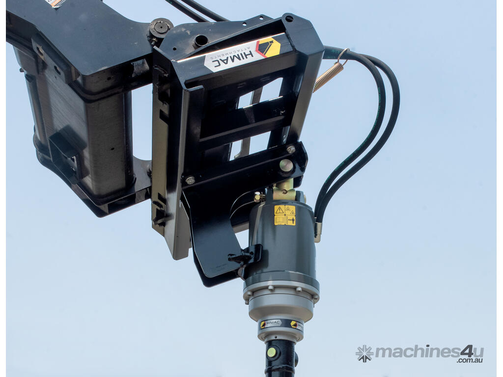 New himac Skid Steer Auger Drive Package 4085 HP Machines Skid Steer