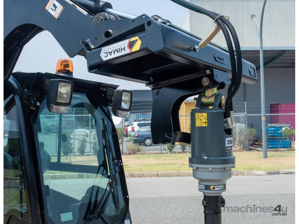 New himac Skid Steer Auger Drive Package 4085 HP Machines Skid Steer