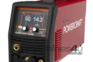 Powercraft 200M 4-in-1 Welding Machine: MIG, TIG, Stick & Flux-Cored!