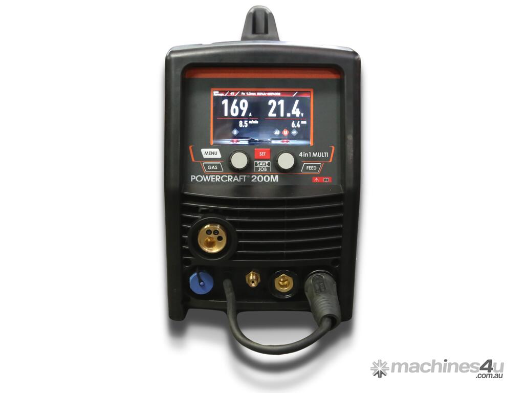 New Power Craft Powercraft 200m 4 In 1 Welding Machine Mig Tig Stick