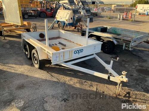 Custom Box Trailer Tandem Axle Box Trailer