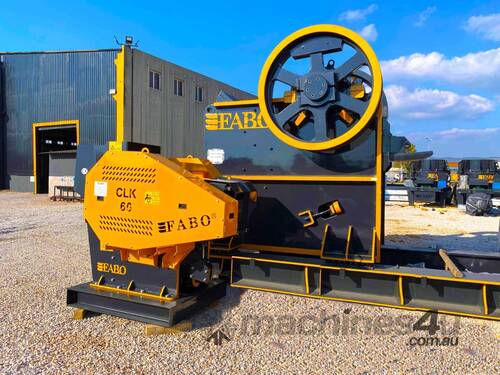 caption FABO JAW CRUSHER