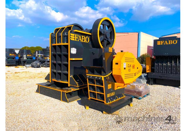 caption FABO JAW CRUSHER