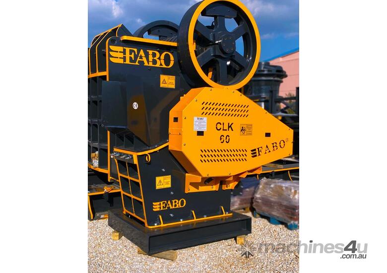 caption FABO JAW CRUSHER