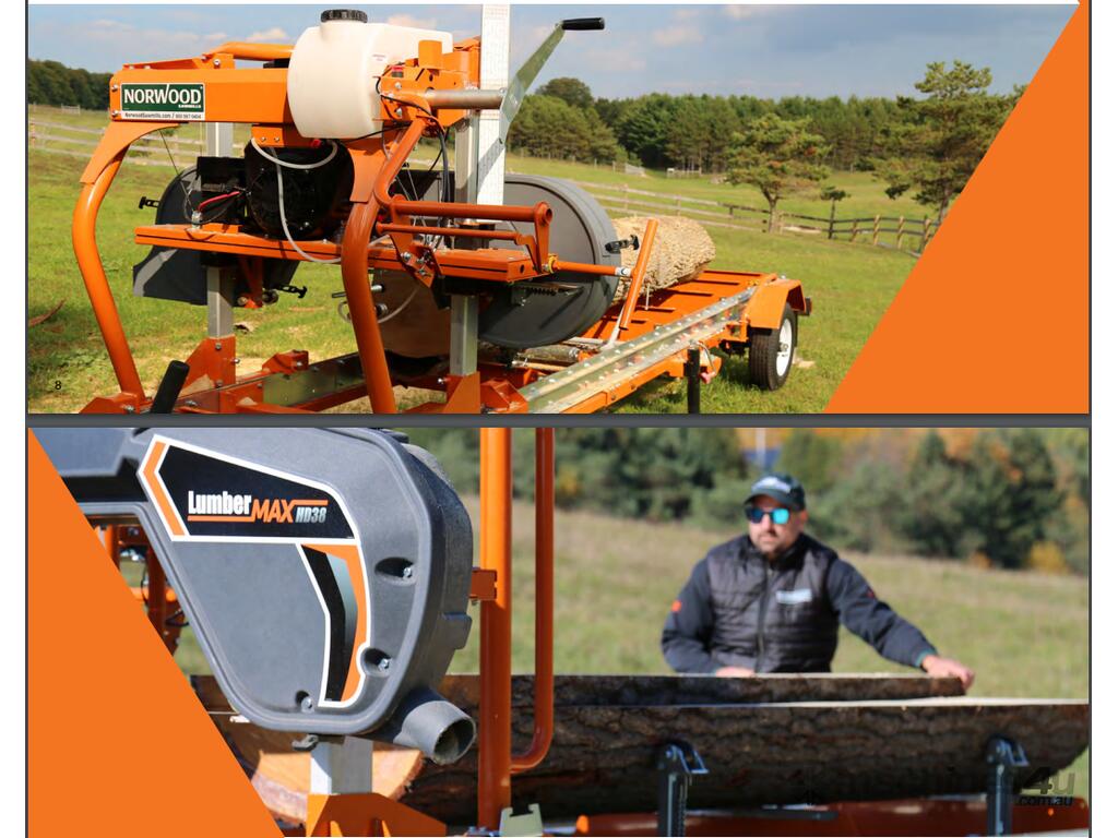 New Norwood LUMBERPRO HD36V2 Portable Sawmill in CARRINGTON, NSW