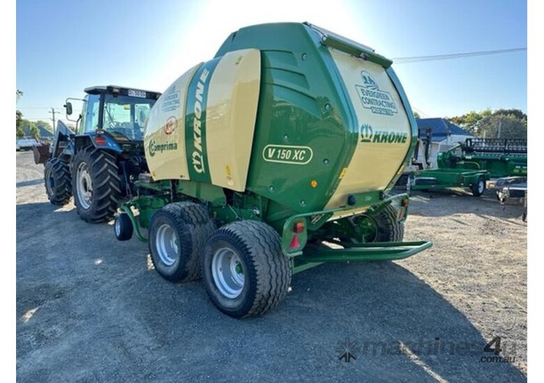 caption 2018 Krone V150XC Round Balers