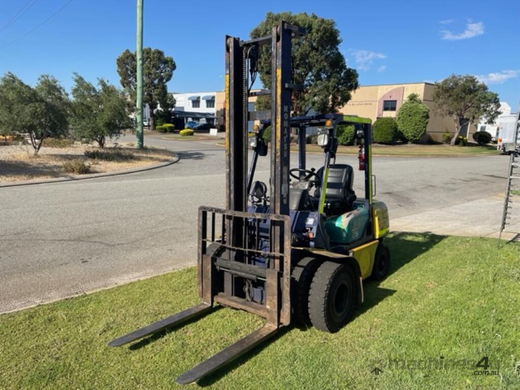 Used Forklift Forklift Komatsu 2 5 Tonne Dual Wheels Counterbalance
