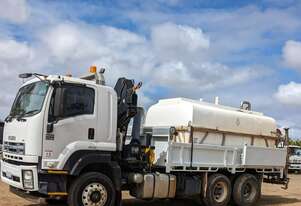 PACIFC ENERGY GROUP - HIRE - 8000 Litre Water Tank and HIAB Crane Truck