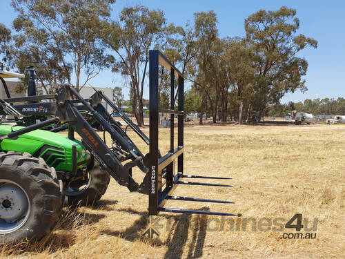 FARMTECH FTM-4TBH (HIGH) SQUARE BALE FORKS W/O TINES (1.8M HIGH)