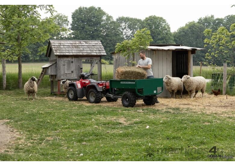 caption Woodland Mills: Pathlander UTV Dump Trailer - Buyers Choice Award Winner!