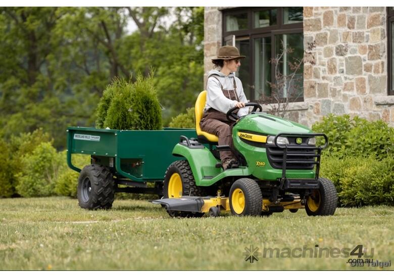 caption Woodland Mills: Pathlander UTV Dump Trailer - Buyers Choice Award Winner!