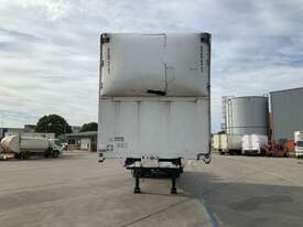 1997 Krueger ST-3-38 Tri Axle Roll Back Flat Top Curtainside A Trailer - picture0' - Click to enlarge