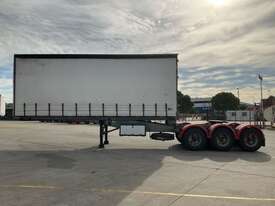 1997 Krueger ST-3-38 Tri Axle Roll Back Flat Top Curtainside A Trailer - picture2' - Click to enlarge