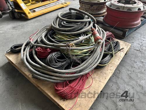 Pallet Of Assorted Electrical Cables