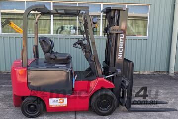 Nichiyu Forklift 2.5T Container Entry Electric FB25-75