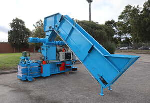 Paper Shredder Plant System with Auto Tie Baler and Conveyor - AXO Godswill