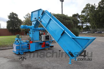 Paper Shredder Plant System with Auto Tie Baler and Conveyor - AXO Godswill