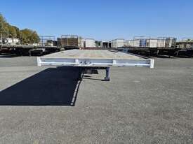 1998 Barker Heavy Duty Tri Axle Tri Axle Flat Top A Trailer - picture0' - Click to enlarge